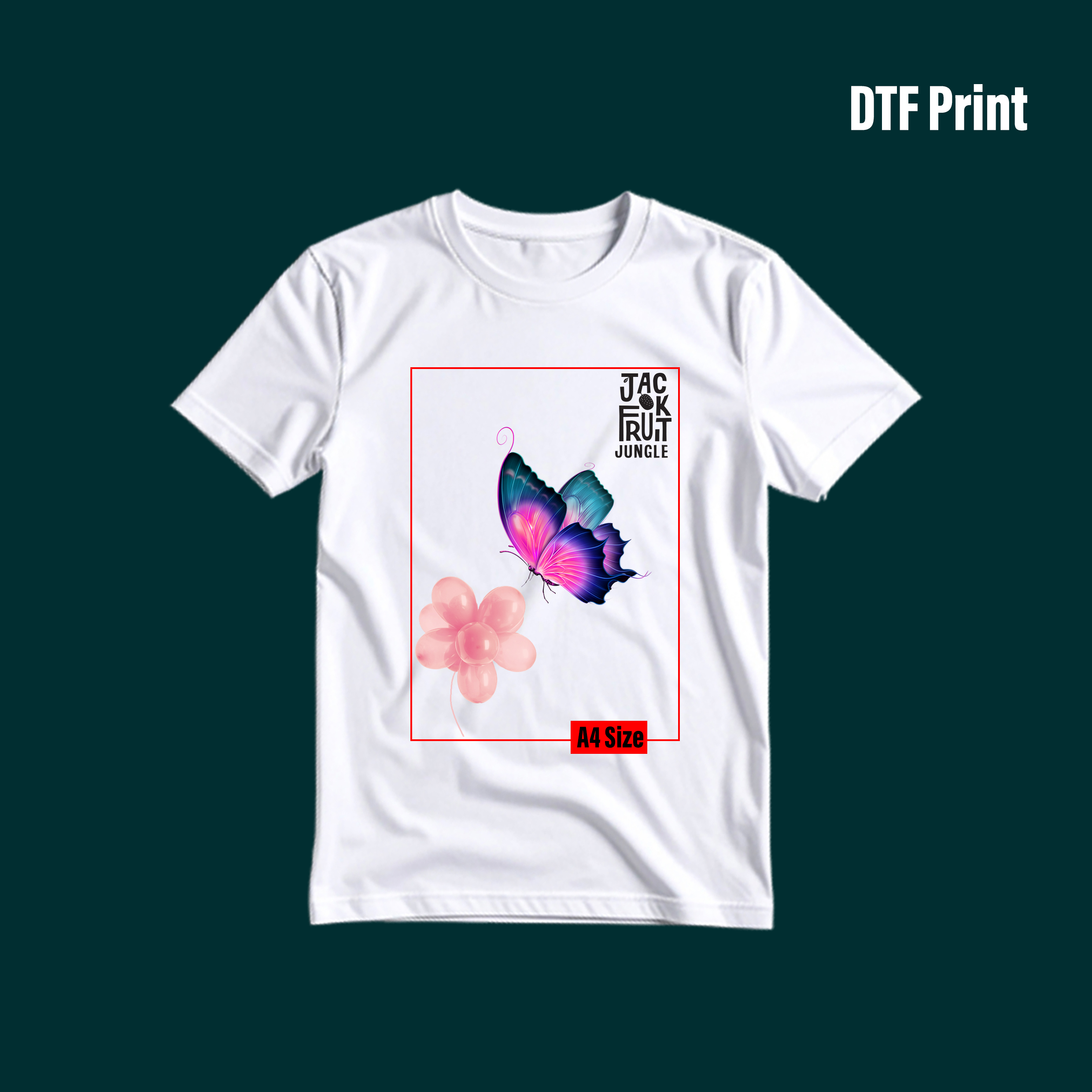 White Cotton T-Shirt - Image 4