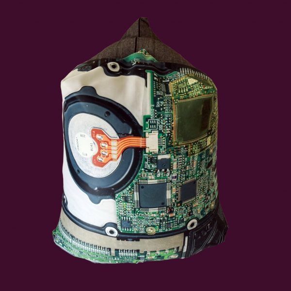 Apihappi Printed Bean Bags - Electric Circuit - Image 2