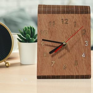 Wooden Table Clock