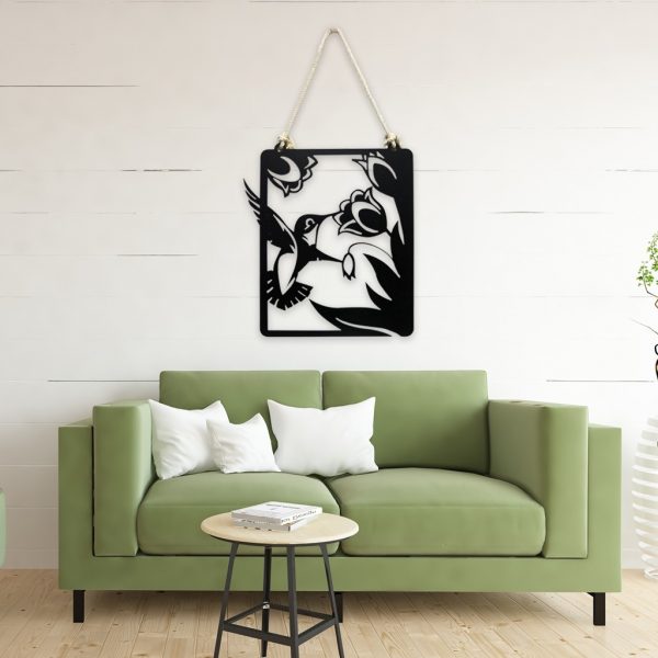 Hummingbird Wall Art Hanging