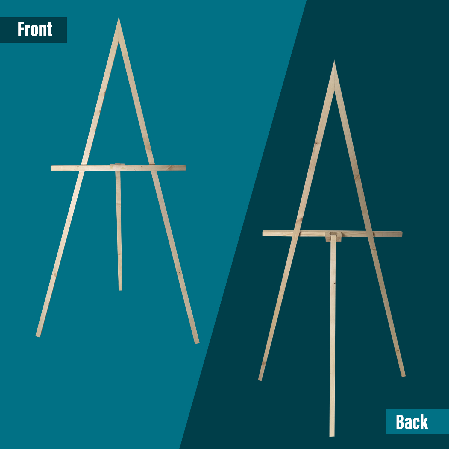 Wooden Easel Stand - Image 2