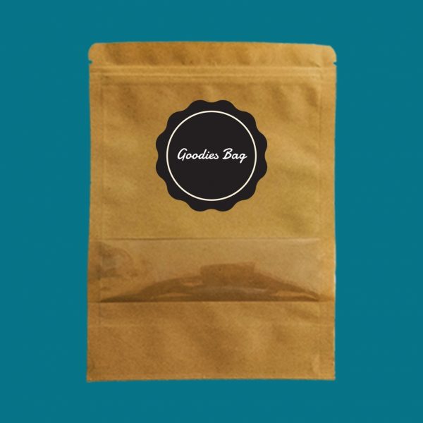 Paper Ziplock Bags with Transparent Window - Set of 10 - Image 3