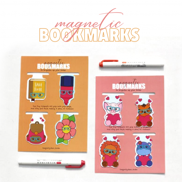 "Tute Cute" Magnetic Bookmark Set - Image 2