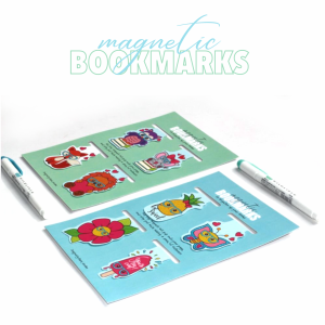 "Zoology Summer" Magnetic Bookmark Set
