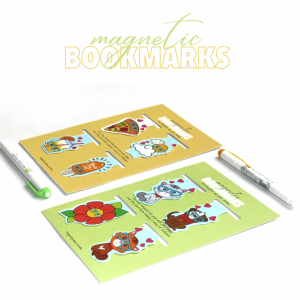 "Break from Class" Magnetic Bookmark Set