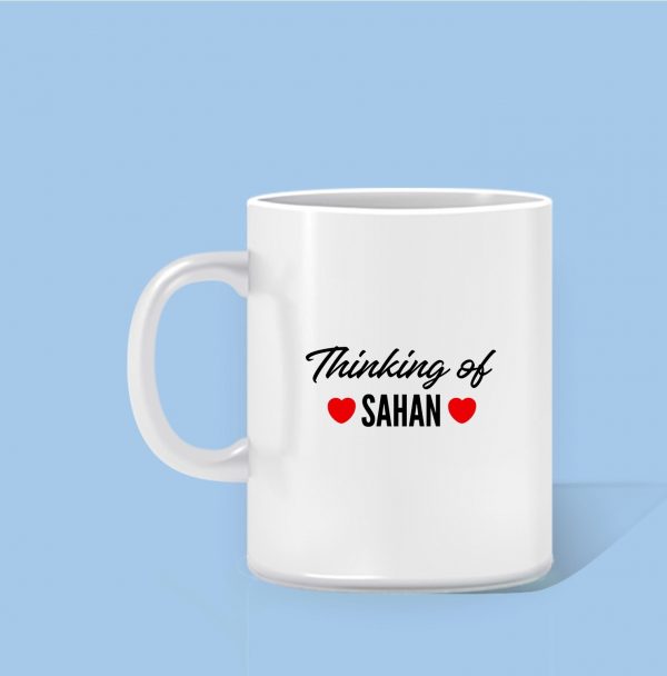 "Thinking of You" Mug for Boyfriend - Image 3
