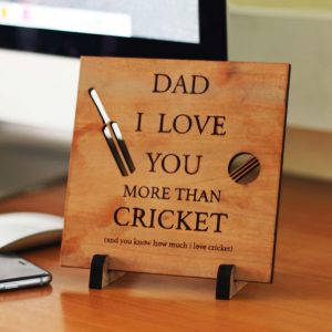 Father's Day Medium Wooden Plaque