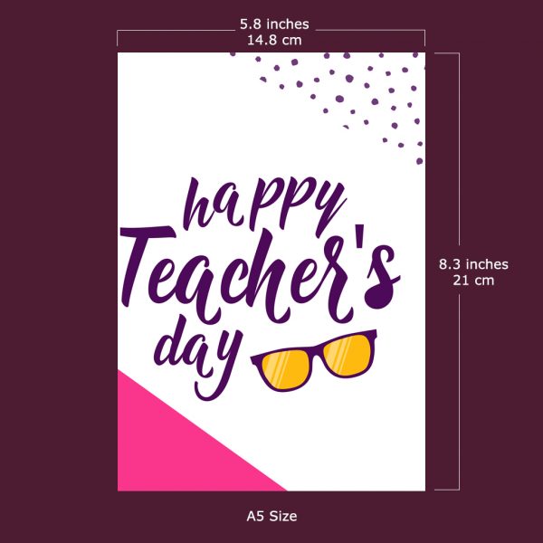 Summer Themed Teacher's Day Card - Image 5