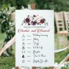 Wedding Agenda Sign