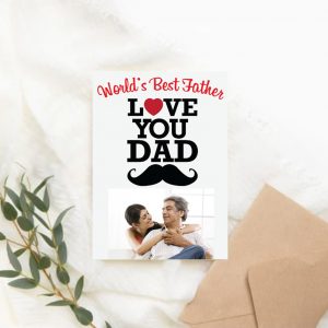 World's Best Father Card