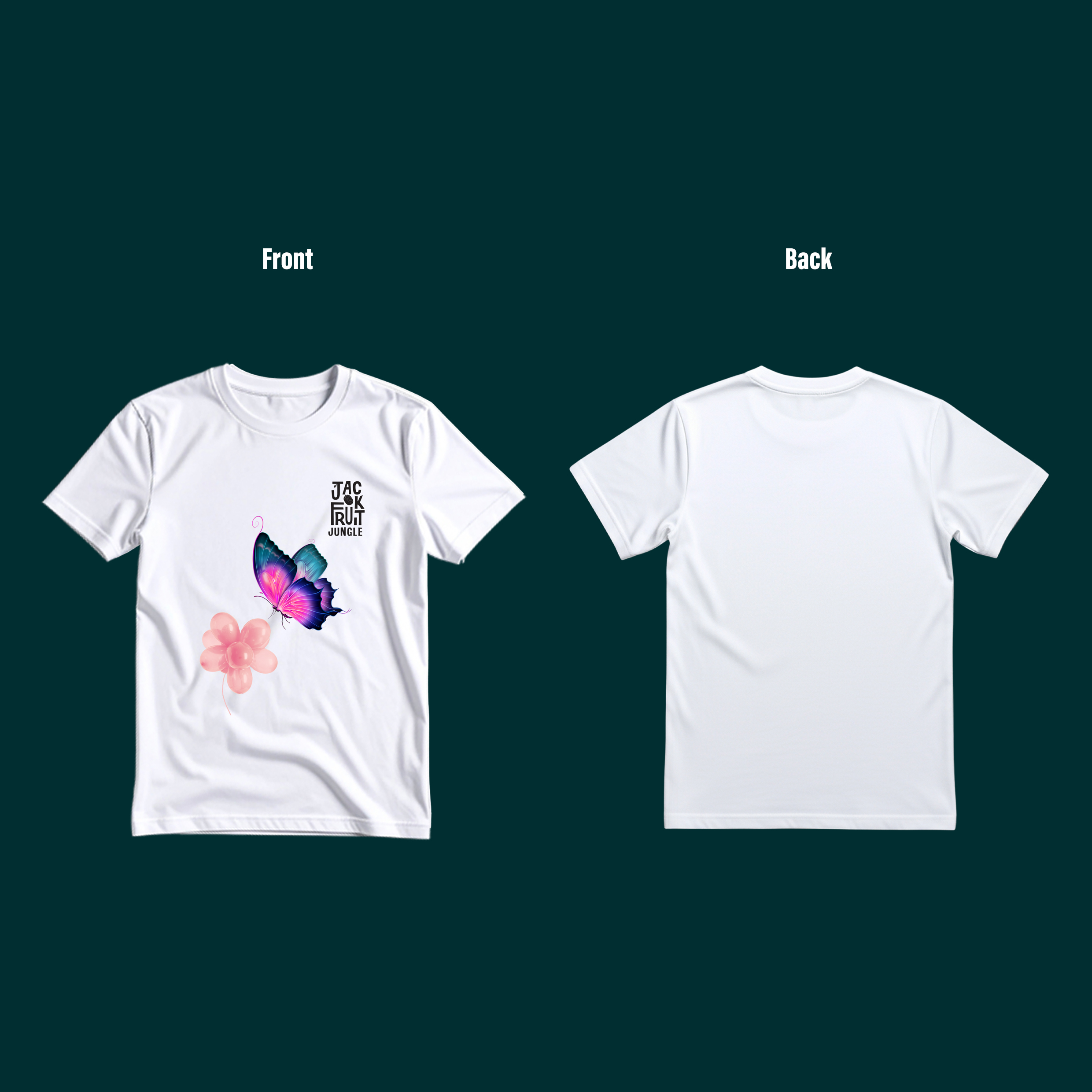 White Cotton T-Shirt - Image 2