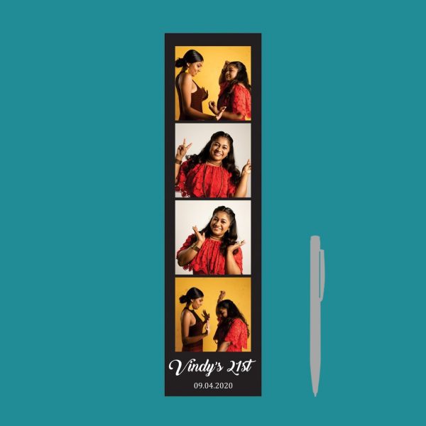 Photobooth Photostrip Themed Fridge Magnet - Set of 6 - Image 4