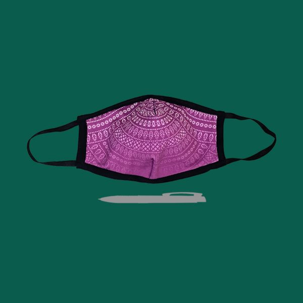 Cone Edged Fabric Face Mask - Image 8