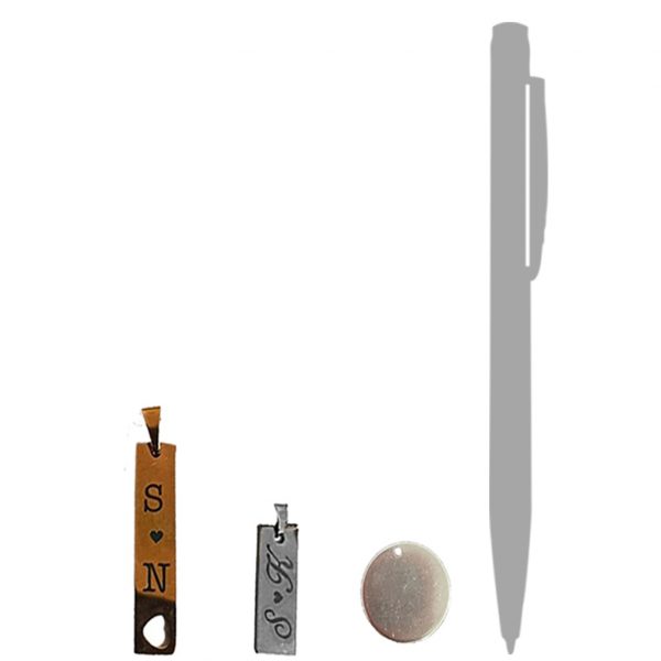 Mixed Metal Bar Key Chains - Image 4