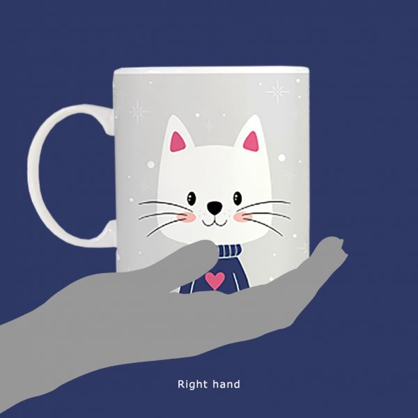 Customisable Cat Mug - Apsi Doodles - Image 4