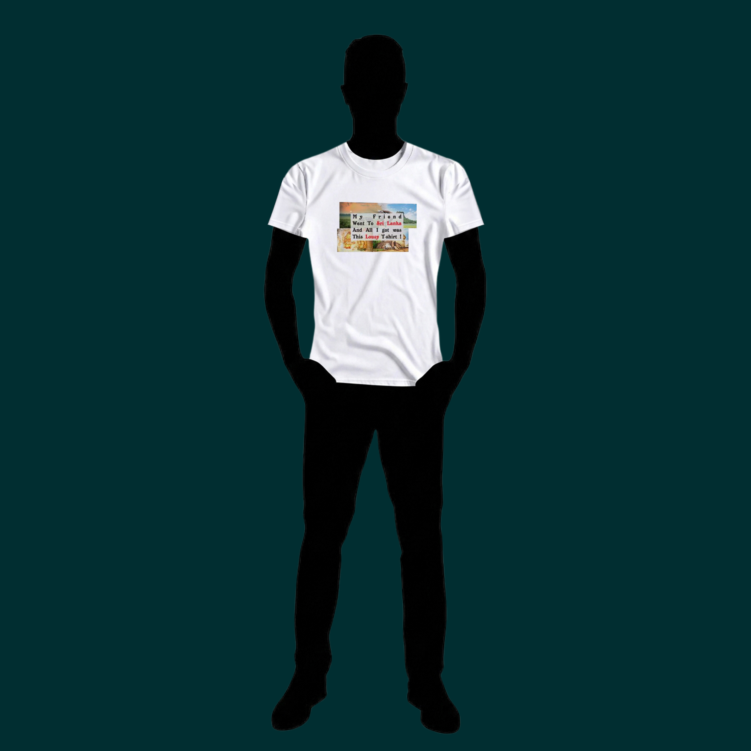 Tourist Friend's T-shirt from Sri lanka - Image 4