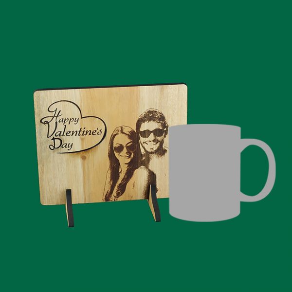 Laser Etched Photograph on Wood - Image 4