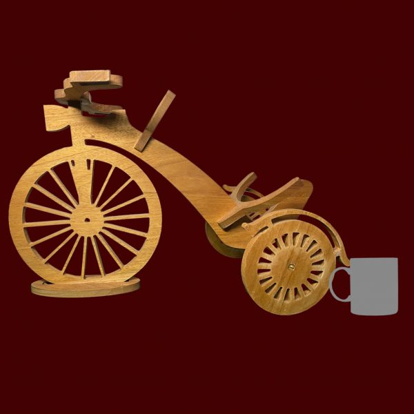 Wine Bottle Holder Tricycle - Image 5