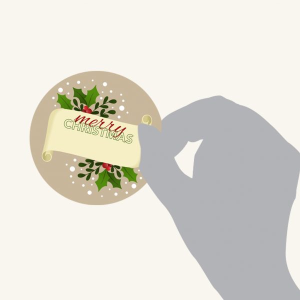 Christmas Gift Label Stickers - Apsi Doodles - Image 4