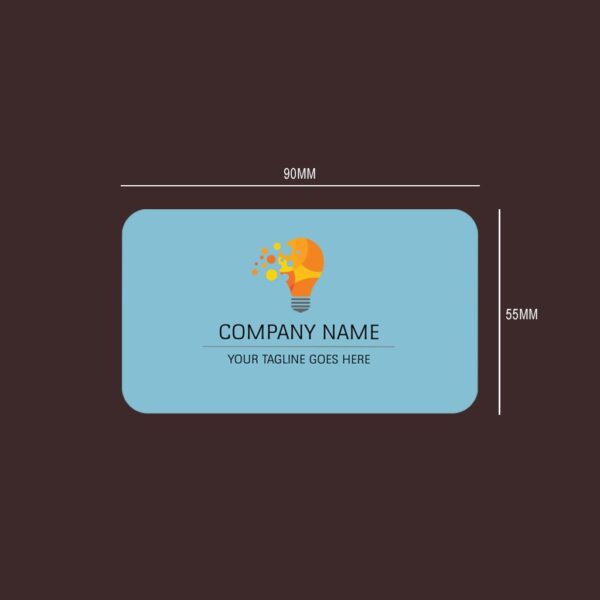 Curve Edged Double Sided Visiting Cards - Set of 100 - Image 5