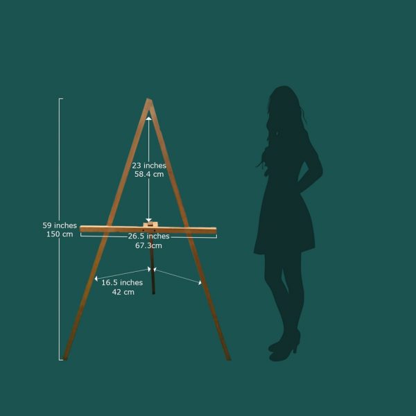 Wooden Easel Stand - Image 4