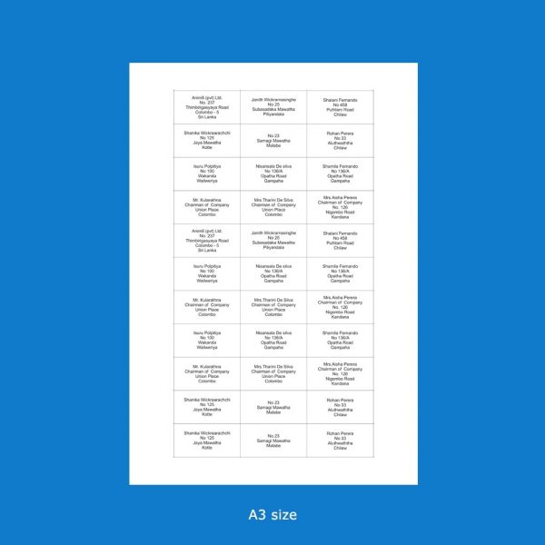 Address Label Stickers - Set of 30 - Image 2