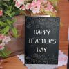 Blackboard Themed Teacher's Day Card