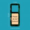 Artboard Do Not Disturb Door Hanger - Set of 06 - Image 3