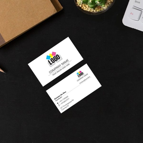 Double Sided Plastic Visiting Card - Set of 100 - Image 3