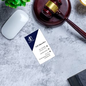 Notary Public Visiting Card - Set of 100