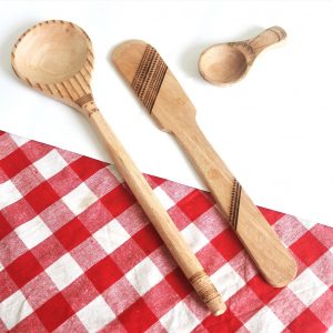 Wooden Kitchen Spoon Set