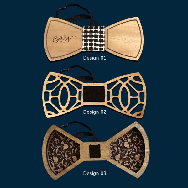 Wooden Bow Tie - Image 2