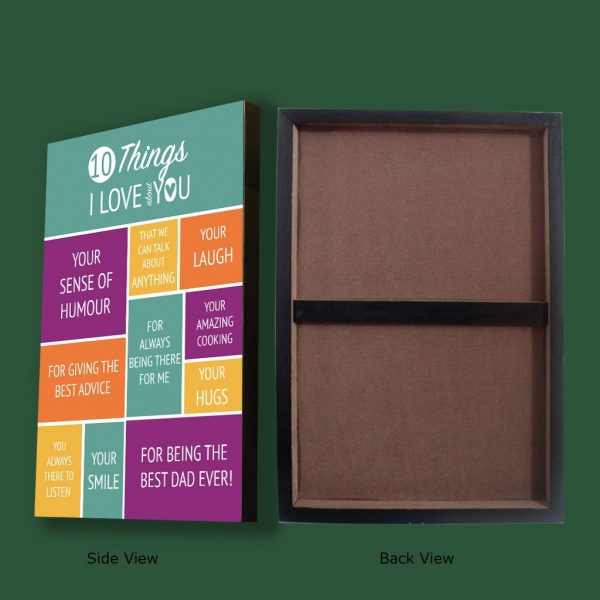 Father's Day Medium Box Frame - Image 3