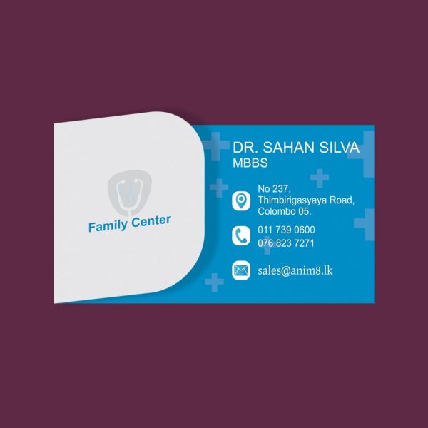 Visiting Card for General Physician - Set of 100 - Image 2