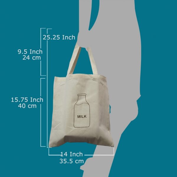 Milk & Cookies Couple Tote Bags - Image 3
