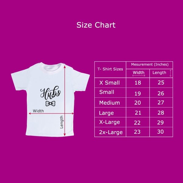 "Hubs" & "Wifey" Couple Tshirts - Image 5