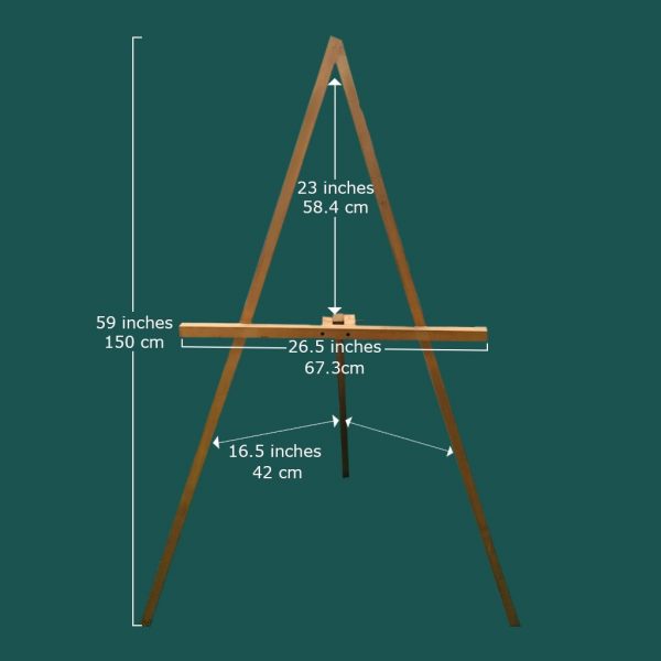 Wooden Easel Stand - Image 2