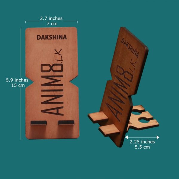 Wooden Phone Holder Stand - Image 2
