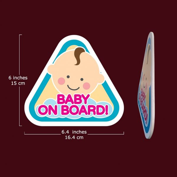 "Baby on Board" Car Signage - Image 2