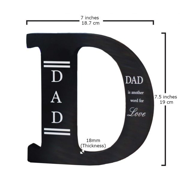 Father's Day Wooden Letter - Image 2