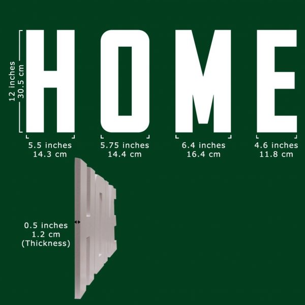 Foot Tall White Home Decor Letters - Image 2
