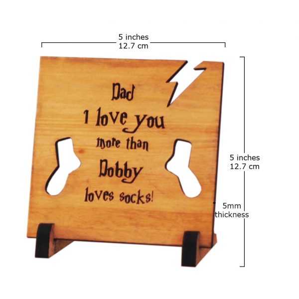 Father’s Day Small Wooden Plaque - Image 2