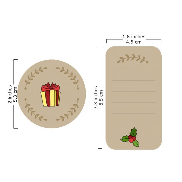 Mixed Christmas Sticker Sheets - Apsi Doodles - Image 4