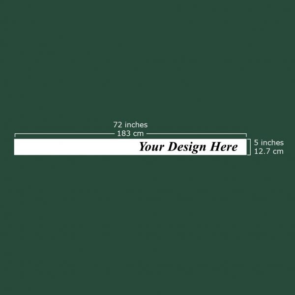 Custom Design Printed Sash - Image 2