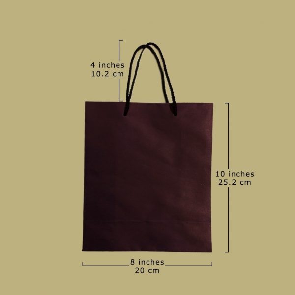 Coloured Carrying Paper Bag - Set of 04 - Image 4