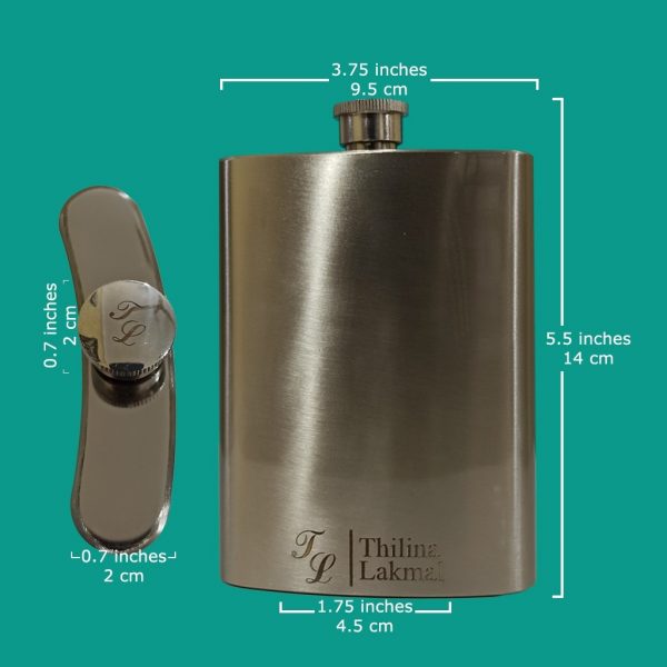 Metal Hip Flask - Image 3