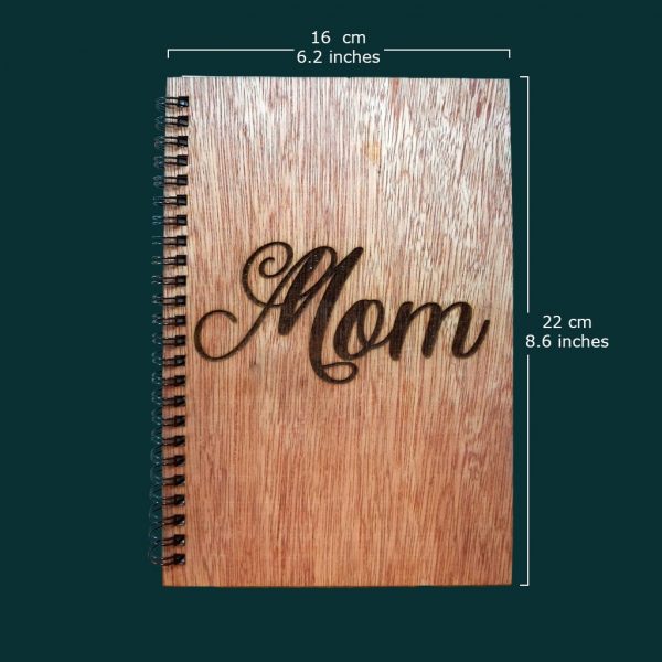 Mother's Day Wooden Notebook - Image 2