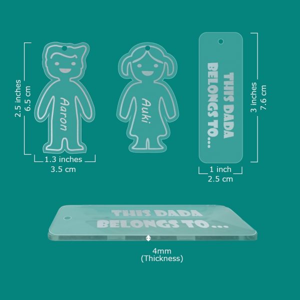 Family Member Key Tag Ring - Image 2