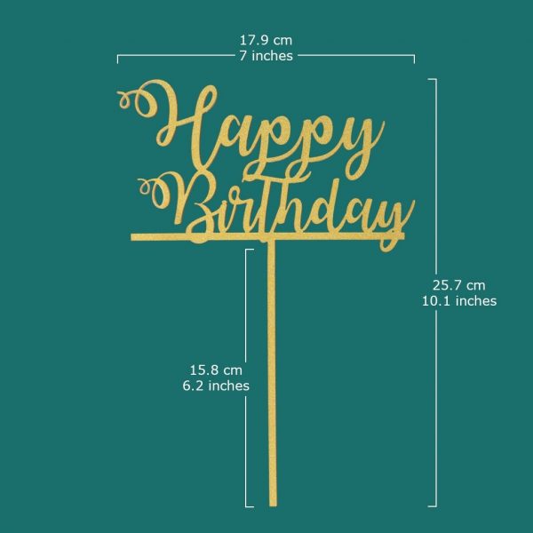 Birthday Cake Topper - Image 4