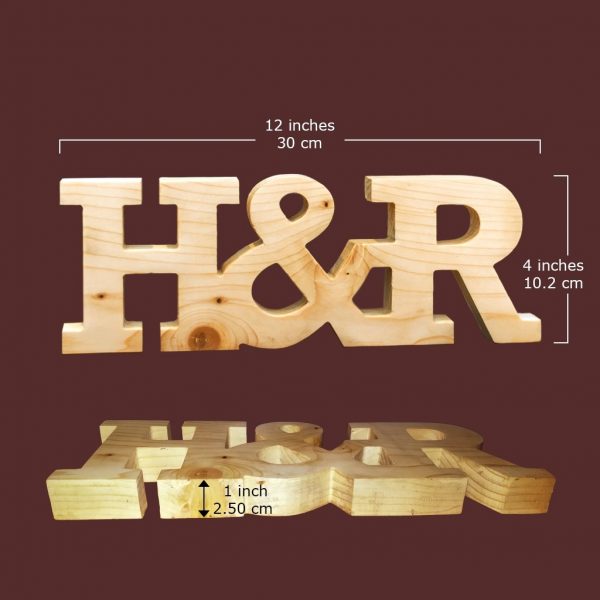 Wedding Table Decor Letters - Image 4